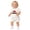F126-White, variant on xfsWaSs Baby Girl Summer Clothes Mother's Day Outfits Cute Mama Embroidery Short Sleeve Romper Tops Shorts Set Cute Clothes 6-12 Months
