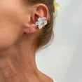 thumbnail image 4 of Fashionable Flower Ear Cuff Not Piercing Ear Jewelry Casual Ear Accessory Suitable for Commuting Parties and Travel, 4 of 8