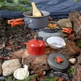thumbnail image 5 of Camping Cookware Set Portable Compact, Backpacking Cooking Pot and Pan Combo Kit, Nestable Outdoor Kitchen Set for Hiking and Picnic, Foldable Cookware for Backpackers and Campers, 5 of 6