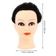 thumbnail image 6 of EXHUMKY Hair Mannequin Practice with High Temperature Fiber for Hair Styling and Training, 6 of 7
