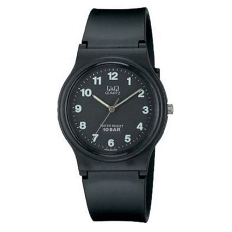 QQ Analog Black Dial With Numbers 100 Meter Watch - Walmart.com display picture 1
