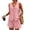 Z001_Pink, variant on Women's Summer 2 Piece Outfits Sleeveless Button Down Lined Vest Shorts Matching Sets with Pockets Dressy Casual