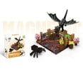 thumbnail image 1 of Minecraft Magnetic Building Blocks Themed Sets Ender Dragon Base, 1 of 1