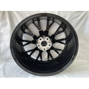 Kooloo 19 Wheel Rim 19x8.0 inch 5 Lug Gloss Black for Lexus IS250 ES350 GS350 RX350, 4 Piece