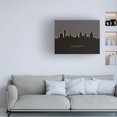 thumbnail image 3 of Michael Tompsett 'Grand Rapids Michigan Skyline Glow II' Canvas Art, 3 of 3