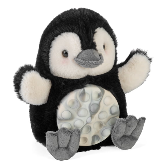 Wild Republic Poppykins-Mini Penguin,Stuffed Animal,7.5 inch,Plush Toy,Fill is Spun Recycled Water Bottles