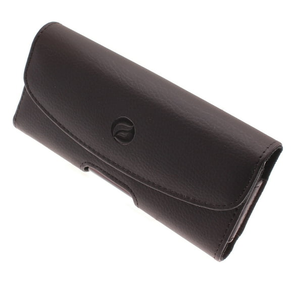 Case Belt Clip for Samsung Galaxy S24 Plus - Leather Holster Cover Loops Pouch Carry Protective for Galaxy S24 Plus