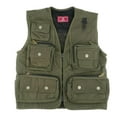 thumbnail image 1 of Chaleco Hecho de Malla Transpirable Impermeable cinturo Ajustable Pesca al Camping Senderismo Verde del ejército XXL, 1 of 9