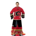 thumbnail image 1 of NHL "Uniform" Adult Comfy Throw - Calgary Flames, 1 of 1