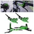 thumbnail image 3 of Mountain Bike Front Rear Hydraulic Disc Brakes Part green, 3 of 8