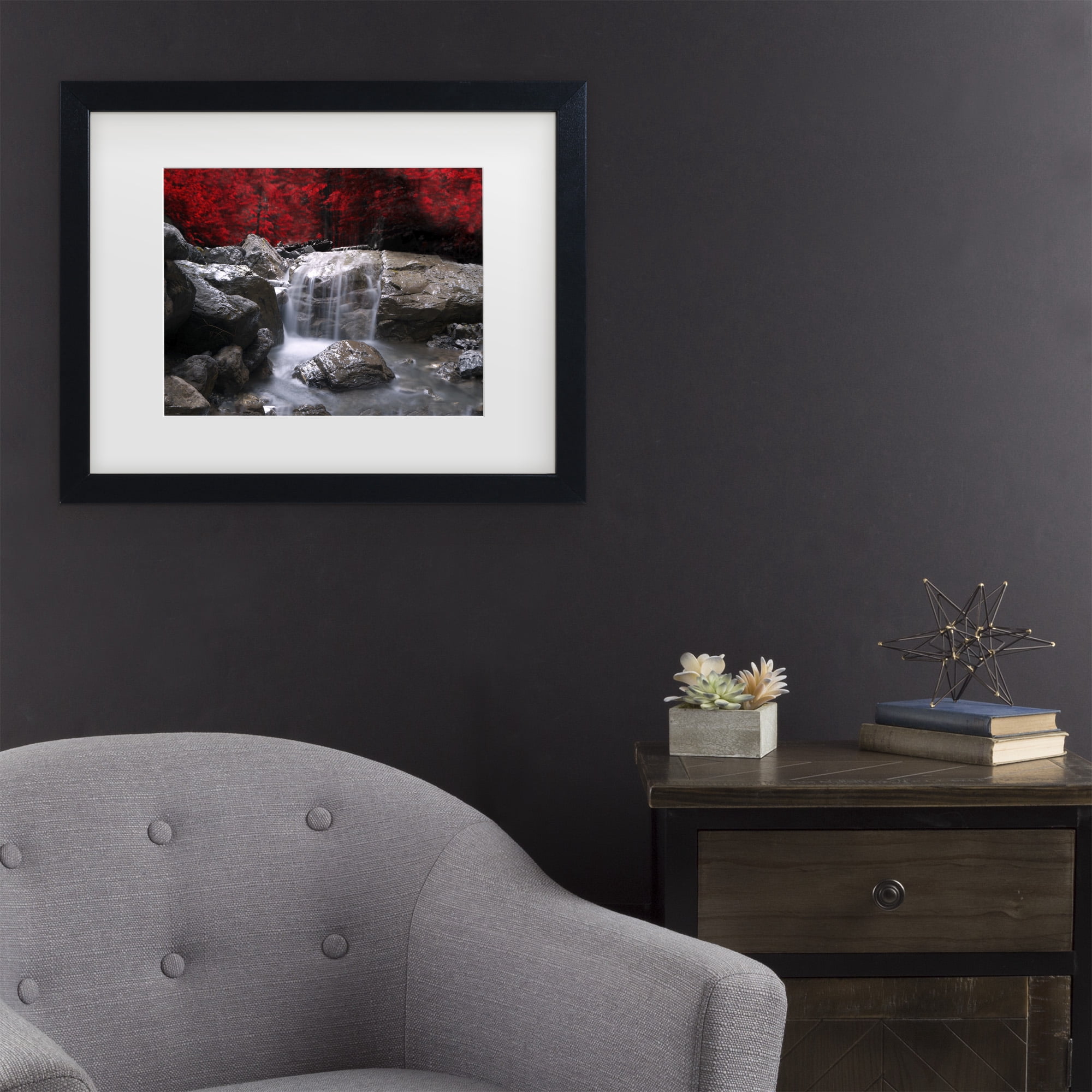 Trademark Fine Art 'Red Vison' Canvas Art by Philippe Sainte-Laudy