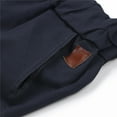 thumbnail image 6 of Qiylii Men's Short Gym Trousers,Daily Skinny Stretching Pure Color Cargo Shorts, 6 of 9