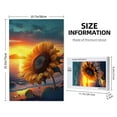 thumbnail image 4 of Xecao Sunset Coast Sunflower Pattern 1000 Piece Puzzles , Jigsaw Puzzles for Adults, 4 of 9