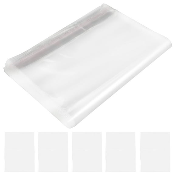 FUEENIRVA Cookie Bags With Seal Cello Bags Transparent 100Pcs