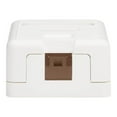 thumbnail image 3 of Eaton Tripp Lite Series Surface-Mount Box for Keystone Jack - 1 Port, White - Surface mount box - white - 1 port, 3 of 6