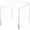 Clear, variant on Plymor Clear Acrylic Square Display Riser, 2" H x 2" W x 2" D (3/32" thick) (2 Pack)