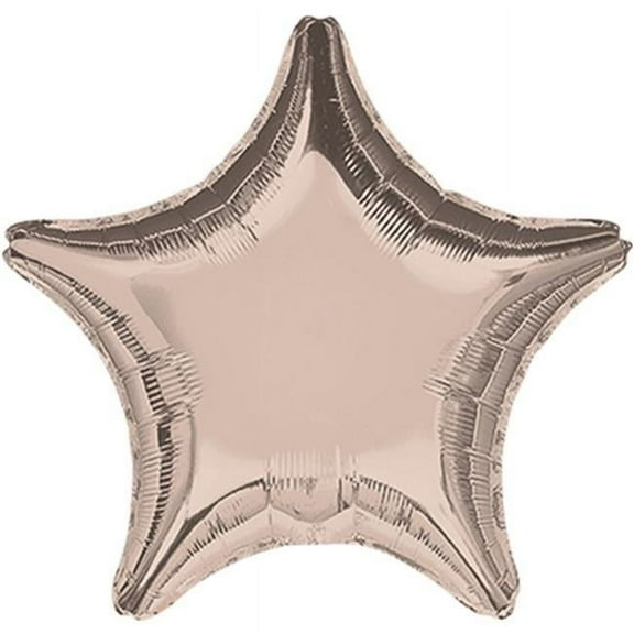 Anagram - 18 Rose Gold Star Mylar Balloon #219