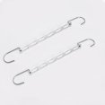 thumbnail image 1 of HeeHom Metal Space Saving Hangers for Closet – Heavy Duty Collapsible Clothes Organizer, Dorm Storage Essentials, Fits All Rods & Hangers – Maximize Wardrobe Space, 1 of 5