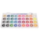 thumbnail image 1 of Pinturas de acuarela, pigmentos sólidos, herramientas de pintura, juego de pintura en polvo, regalos para principiantes, 36 colores, 1 of 8