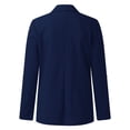 thumbnail image 2 of Vedolay Womens 2023 Suit Jackets Suit Jackets for Women Casual Blazers Long Sleeve Oversized Business Lapel Collar Jacket,Navy M, 2 of 4