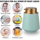 thumbnail image 5 of Dispensador de jabón de manos en loción de cerámica, fácil de presionar la bomba, dispensador de desinfectante de manos para baño rellenable, 5 of 5