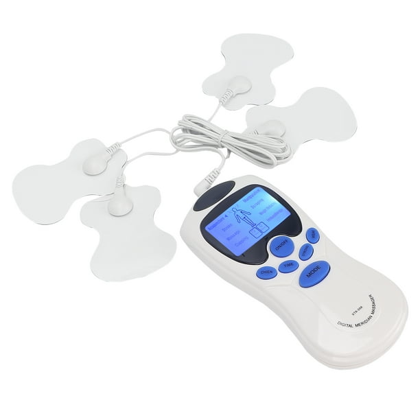Estimulador Muscular Digital, Fuerza De La Máquina De Terapia TENS Ajustable Con Almohadilla De Electrodo Para La Cintura Para El Cuello Para El Hombro Eotvia No