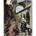 thumbnail image 2 of Durer, Albrecht 20x24 Gold Ornate Wood Framed with Double Matting Museum Art Print Titled - Paumgartner Altarpiece (Central Panel), 2 of 4