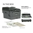 thumbnail image 3 of Brother DCP-L2550DW Monochrome Laser All-In-One Printer, Wireless Networking, Duplex Printing, 3 of 10