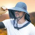 thumbnail image 2 of ENFOURCLASS Fashion Unisex Foldable Mosquito Hat (with Hidden Net Mesh, Insect/Bee Repellent, Sunscreen) - Casual Cap for Outdoor, Fishing, 2 of 26