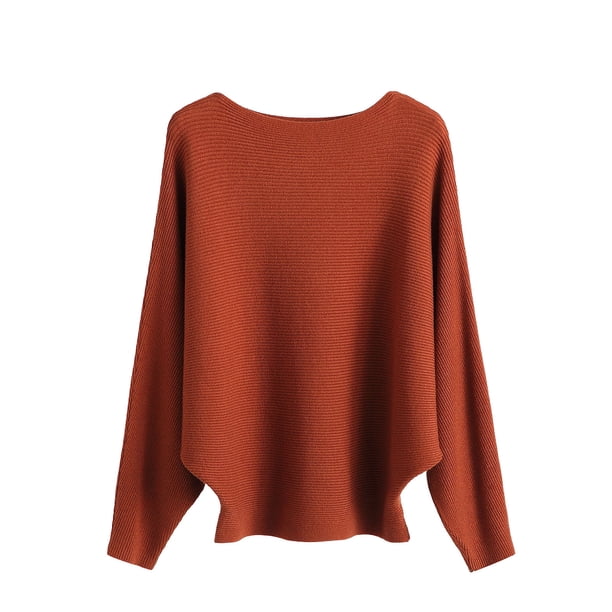 Suéter de cuello redondo para mujer, nuevo jersey de punto con cuello redondo, manga larga, holgado, estilo europeo y de talla grande, con cuentas de uñas.