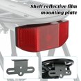 thumbnail image 3 of Enlarged Panel Reflector 1 Set Bike Reflector High Visibility Front Rear Reflectors Kit for Cycling Safety, 3 of 8