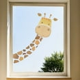 thumbnail image 2 of KAHSHEEN Giraffe Kids Wall Decals - Jungle Animal Wall Stickers, Funny Cartoon Cute Wall Decal, Peeking Giraffe Print Window Wall Decor, DIY Wall Decals for Baby Nursery Playroom Bedroom Classroom, 2 of 8