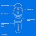 thumbnail image 4 of nutribullet Flip Portable Blender with Insulated Cup, Black, NBPB50350AK, 4 of 5