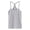 Grey, variant on Zshosam Kids Sleeveless Shirt Girls Athletic Tank Tops, Pleated Mesh Back- Dry Fit Active Performance Shirts for Dance, Gymnastics, & Everyday Wear Size 100,(Grey 100)