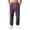 a01Purple, variant on LODIENY Mens Double Sided Fleece Large Size (S-5XL) Pants Baggy Straight Leg Open Bottom Stretch Drawstring Heavyweight Warm Lounge Sweatpants with Pockets Khaki L