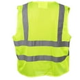 thumbnail image 2 of Cordova VB221PFR2XL Type R, Class II, Limited FR, 5-Point Breakaway Vest, Lime Mesh, Silver Reflective Tape, 2X-Large, 3-Pack, 2 of 2