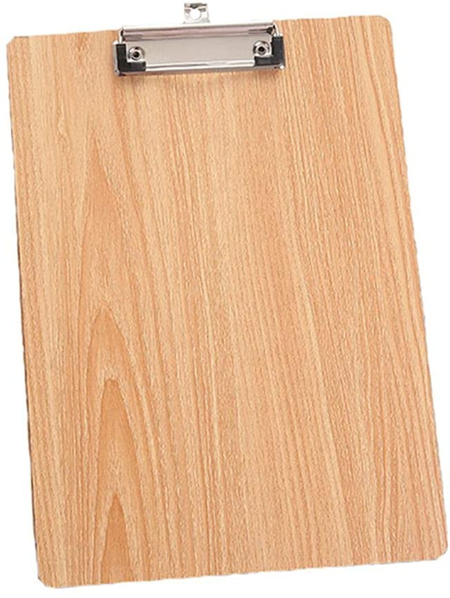 Clipboard Holder a4 door Clipboard Clip Stop sheets Wooden folder 