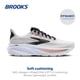 thumbnail image 2 of Zapatillas de Running Brooks Ghost 17 para Mujer Blanco Negro Rosa, 2 of 6