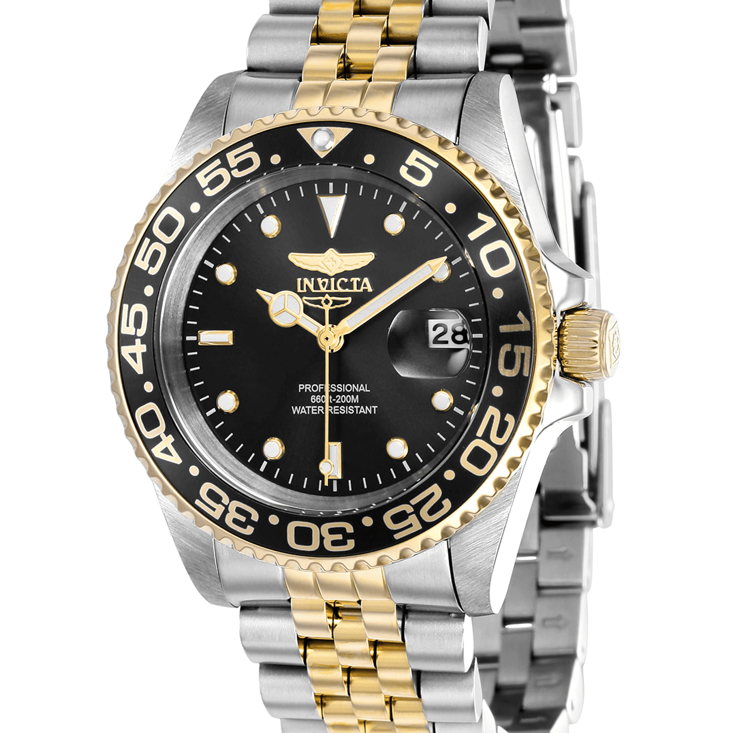 Invicta Pro Diver Lady 38mm Stainless Steel Black dial Quartz Watch