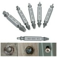thumbnail image 6 of SSKFHGI 6Pcs Damaged Stripped Broken Screw Extractor Drill Set Tool Bolt Bit, 6 of 9