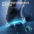 Electric Razor For Men, Rechargeable Electric Rotary Shaver, Washable
