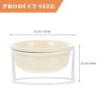 thumbnail image 2 of Mobutofu 1 Set Round Elevated Dog Bowl With Stand For Pet Eating Needs, 2 of 6