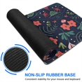 thumbnail image 6 of Long Mouse Pads for Desk,Pioneer Flower Floral Print Pattern Desk Mats on Top Of Desks, Desk Mouse Pad Extra Large with 3mm Non-Slip Base and Stitched Edge for Gaming,Office,Work,Home 35.4"x15.7", 6 of 6