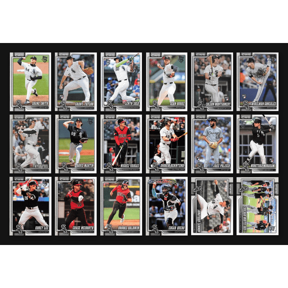 2026 Topps Series 1 & 2 Baseball Team Set 18 Cards Chicago White Sox Murakami Montgomery