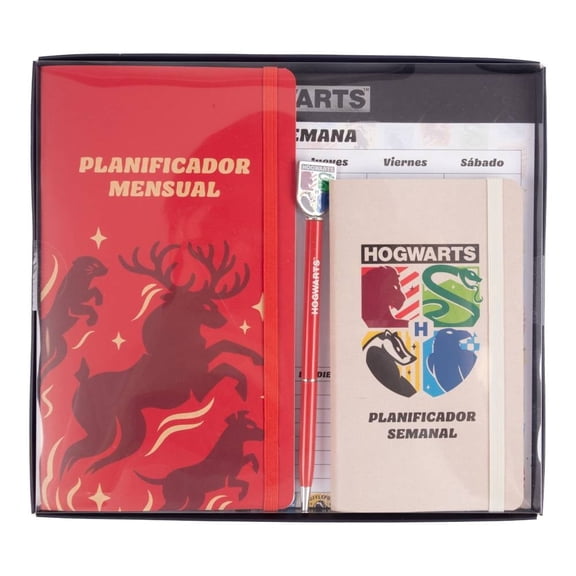 Set De Planificador Harry Potter 4 Piezas