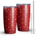 thumbnail image 2 of Christmas 20oz Stainless Steel Mobile Tumbler – Vacuum Insulated Coffee Mug with Lid, Spill-Proof Travel Cup for Hot & Cold Drinks, 2 of 7