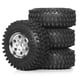 thumbnail image 2 of 4pcs 55mm 1.0inch Metal Beadlock Wheel Tire for 1/18 1/24 RC Crawler Car TRX4M SCX24 Upgrade Parts Accessories, 2 of 5