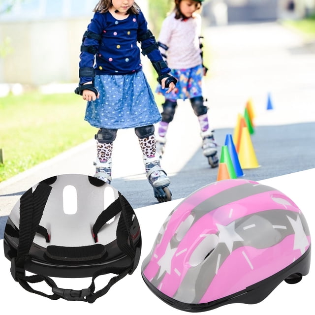 Kid Sports Helmet, Breathable 6 Large Holes Design Unique And Delicate Pattern Children Helmet Size Adjustable for Skating And Roller Skating for Skateboarding