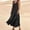 B01 Black, variant on Women's Summer Casual Midi Denim Dress Sleeveless Round Neck A-Line Silhouette with Functional Pockets Relaxed Fit Breathable Cotton Blend Sun Dress For Outdoor Daily Wear