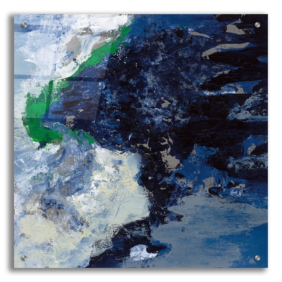 Epic Art 'Northern Coast I' by Silvia Vassileva, Acrylic Glass Wall Art, 24"x24"